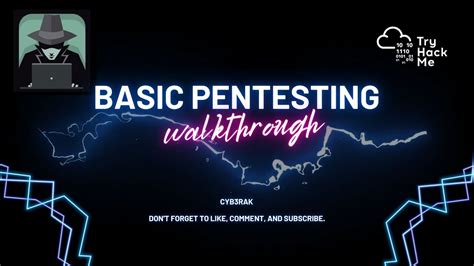 Basic Pentesting Tryhackme Walkthrough
