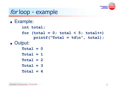 basic programming loop examples