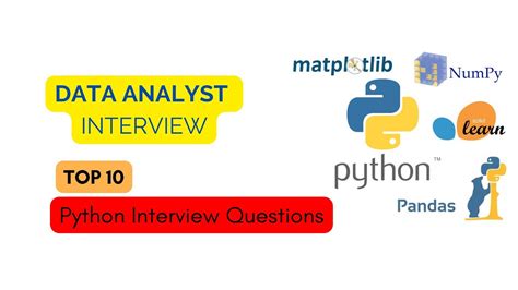 basic python questions for data analyst interview