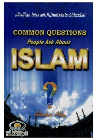 basic questions about islam
