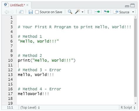 basic r program example