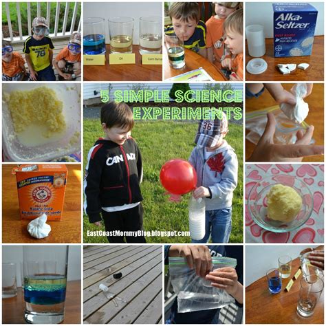 basic science experiments for kids