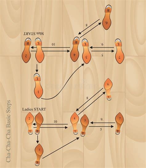 basic steps of cha cha