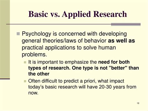basic vs applied research ap psychology