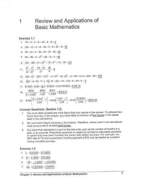 basics of math pdf