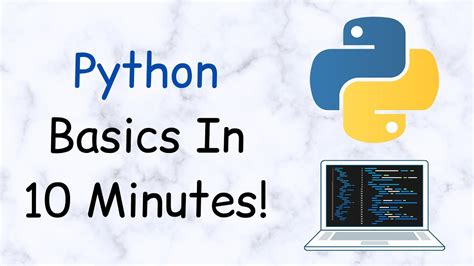 basics to learn python