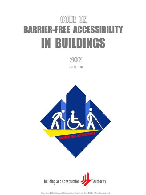 bca accessibility code 2023 pdf