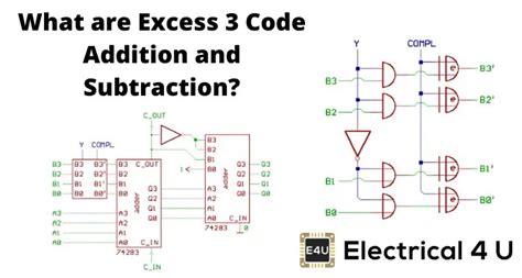bcd to excess 3 code converter using ic 7483