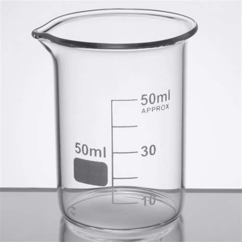 Gelas Beaker 50 ml Tahan Terhadap Bahan Kimia