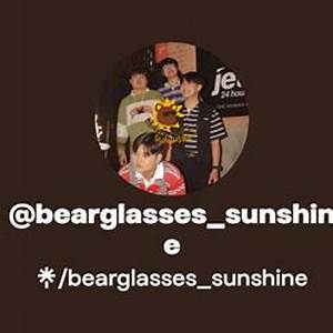 Bearglasses Sunshine