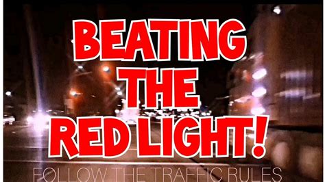 beating the red light meaning in tagalog