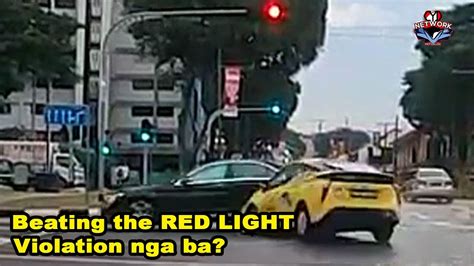 beating the red light meaning in tagalog sentence