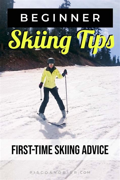 beginner skiing tips