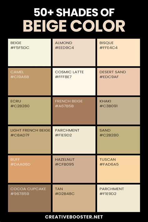 beige color code for google slides