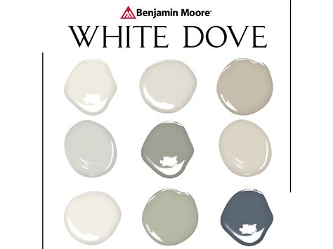 benjamin moore white dove color code