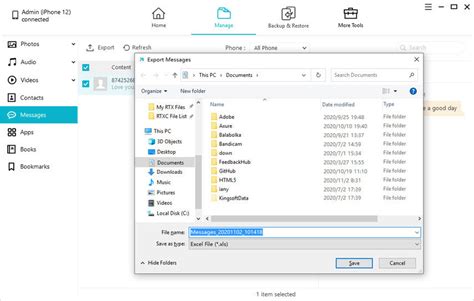 best free app to transfer text messages from iphone to computer