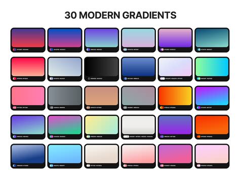 best gradient background color code