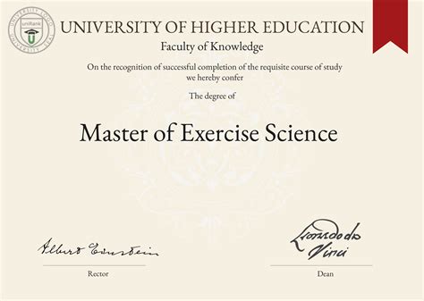 best master's degree programs for exercise science