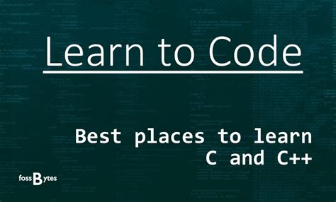 best place to learn c programming
