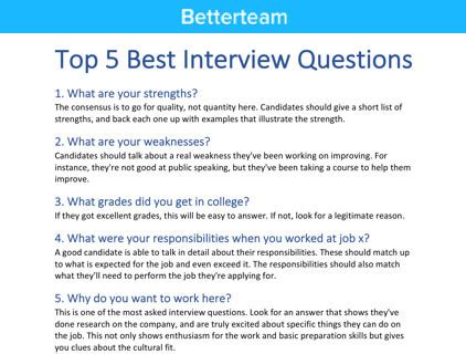 best questions to ask in project manager interview