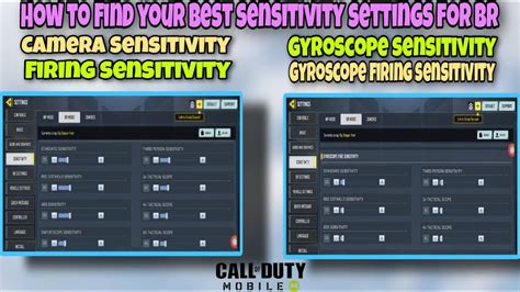 best sensitivity code for cod mobile 2025