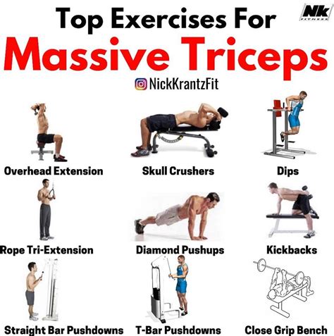 best tricep exercises for growth
