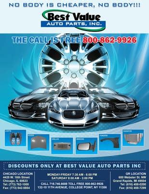 best value auto parts melrose park reviews
