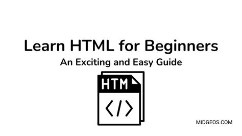 best way to learn html for beginners