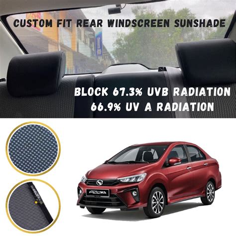 bezza rear windscreen size