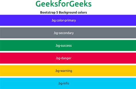 bg secondary color code