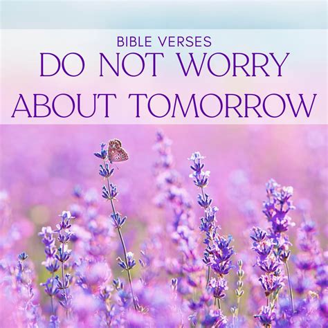 bible verse that talks about not to worry