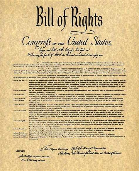 bill of rights