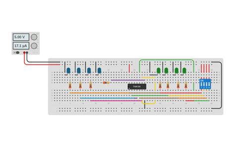 binary to gray code converter tinkercad