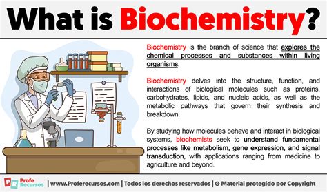 biochemistry definition and examples class 12