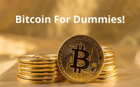 bitcoin explained for dummies reddit