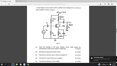 bjt transistor solved problems