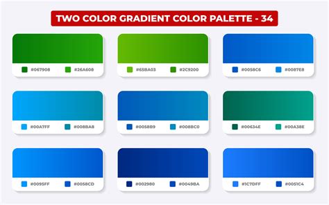 black and blue gradient color code