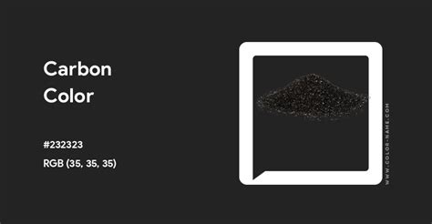 black carbon hex code