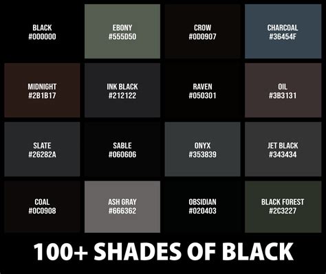black color code