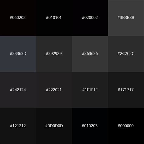 black color in css code