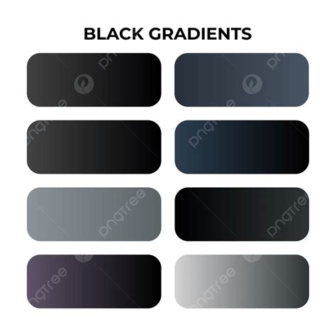black gradient color code