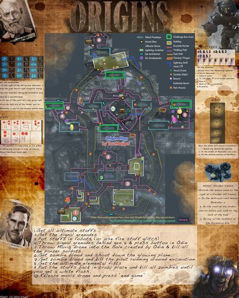 Black Ops 2 Origins Map Walkthrough