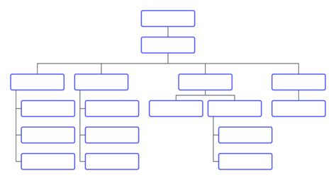 Blank Org Chart