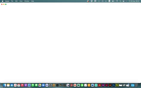 blank screen when loading desktop web app
