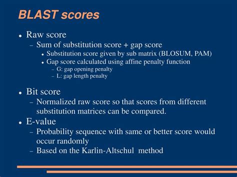 blast total score