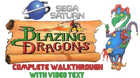 Blazing Dragons Walkthrough