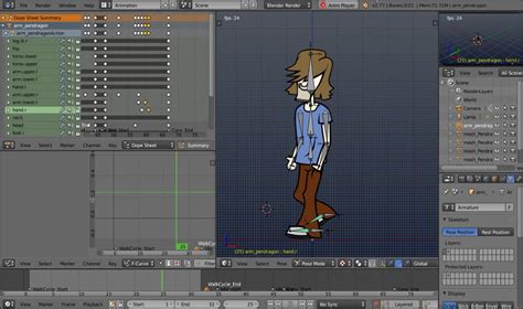 blender 2d animation templates