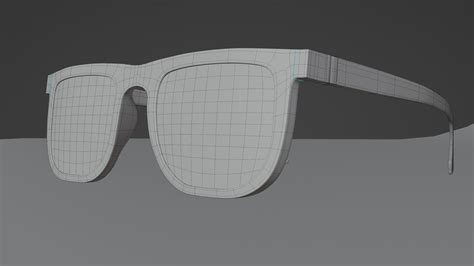 blender glasses 3d model