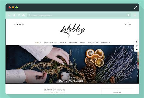 blog template examples
