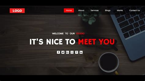 blog website source code html and css javascript